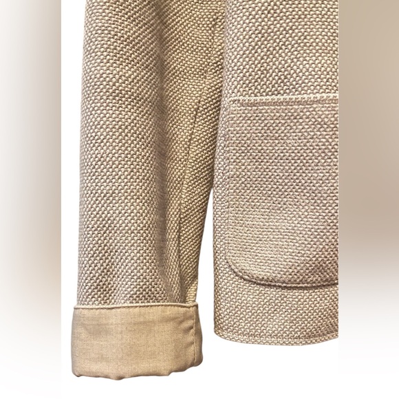 Falconeri Women’s COTTON Blazer Jacket Beige Neutral 2 Button Unlined  Cuffs - Picture 8 of 11